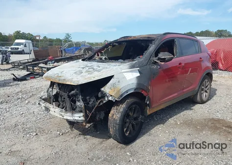 2014 Kia Sportage Lx from USA, damaged, VIN KNDPB3AC1E7548185